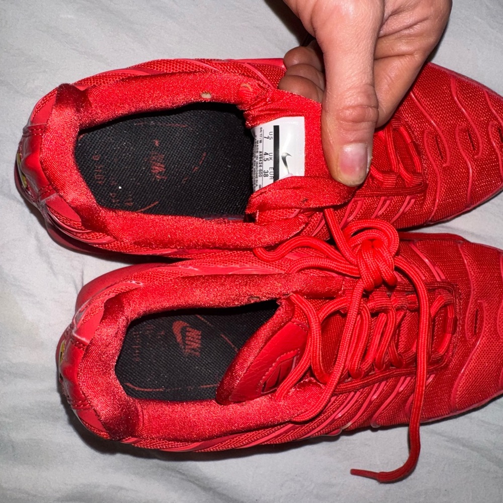 Nike Red Athletic Sneakers